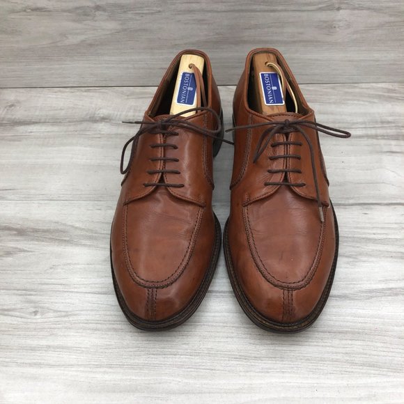 Vito Rufolo Shoes Mens 8.5M Brown Leather Lace Up Derby Oxfords main image 9
